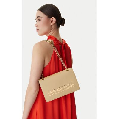 LOVE MOSCHINO Kabelka JC4192PP1OKD0129 Béžová Ženy LOVE MOSCHINO Kabelka JC4192PP1OKD0129 Béžová Ženy