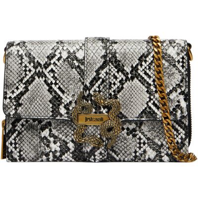 Just Cavalli Kabelka 80RA5PL6 ZSD84 Sivá Ženy Just Cavalli Kabelka 80RA5PL6 ZSD84 Sivá Ženy