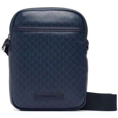 Calvin Klein Taška cez rameno Emblem Aop Coated Slim Reporter LV04D3334G Tmavomodrá Muži Calvin Klein Taška cez rameno Emblem Aop Coated Slim Reporter LV04D3334G Tmavomodrá Muži