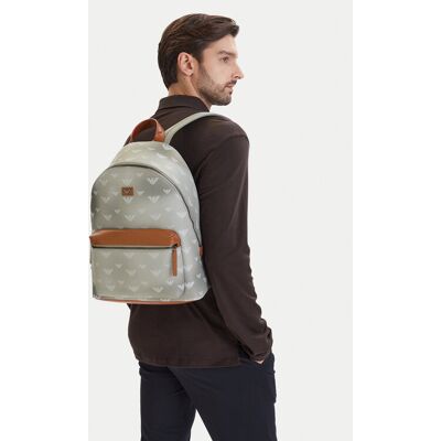 Emporio Armani Ruksak EM005666 AF23972 M8334 Sivá Muži Emporio Armani Ruksak EM005666 AF23972 M8334 Sivá Muži