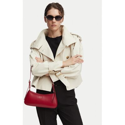 Calvin Klein Kabelka Ck Small Shoulder Bag LV04F3170G Bordová Ženy Calvin Klein Kabelka Ck Small Shoulder Bag LV04F3170G Bordová Ženy