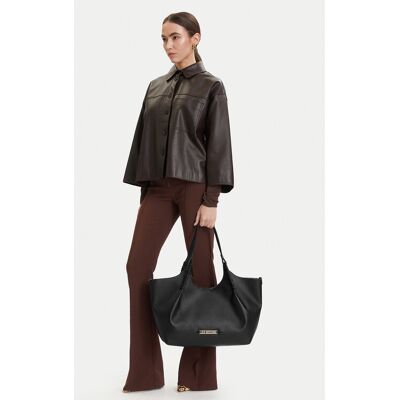 LOVE MOSCHINO Kabelka JC4297PP0OKL0000 Čierna Ženy LOVE MOSCHINO Kabelka JC4297PP0OKL0000 Čierna Ženy
