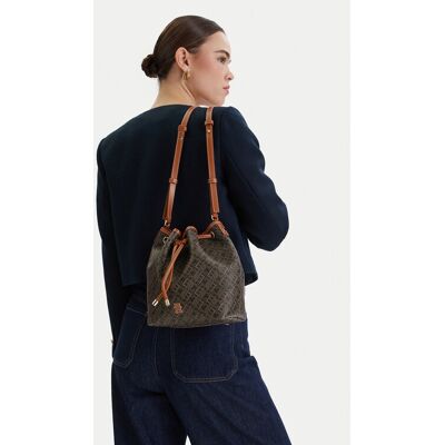 Tommy Hilfiger Kabelka Th Monoplay Bucket Le AW0AW18847 Čierna Ženy Tommy Hilfiger Kabelka Th Monoplay Bucket Le AW0AW18847 Čierna Ženy