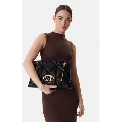 LOVE MOSCHINO Kabelka JC4040PP1OLC0000 Čierna Ženy LOVE MOSCHINO Kabelka JC4040PP1OLC0000 Čierna Ženy