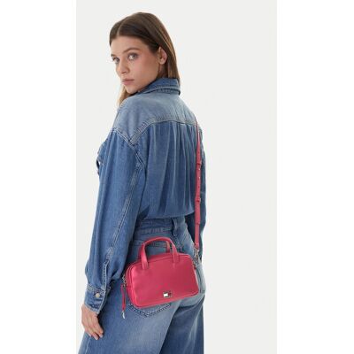 Tommy Jeans Kabelka Tjw City Trunk Crossover AW0AW18084 Červená Ženy Tommy Jeans Kabelka Tjw City Trunk Crossover AW0AW18084 Červená Ženy