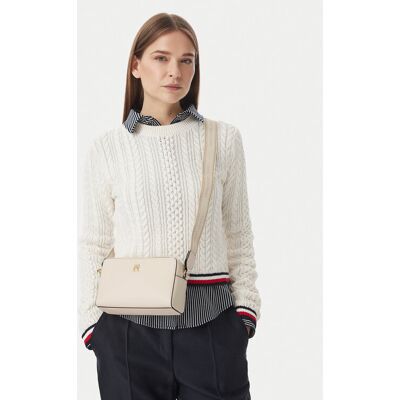 Tommy Hilfiger Kabelka Th Joy Camera Bag AW0AW19060 Krémová Ženy Tommy Hilfiger Kabelka Th Joy Camera Bag AW0AW19060 Krémová Ženy