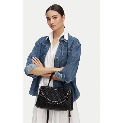 Guess Kabelka Maxine HWQG97 33050 Čierna Ženy Guess Kabelka Maxine HWQG97 33050 Čierna Ženy