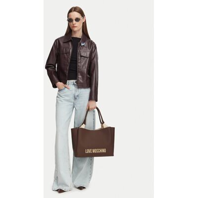 LOVE MOSCHINO Kabelka JC4107PP1PKD0300 Hnedá Ženy LOVE MOSCHINO Kabelka JC4107PP1PKD0300 Hnedá Ženy