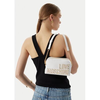 LOVE MOSCHINO Kabelka JC4250PP0OKE110A Biela Ženy LOVE MOSCHINO Kabelka JC4250PP0OKE110A Biela Ženy
