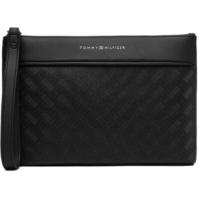 Tommy Hilfiger Taška cez rameno Th Modern Monogram Pouch AM0AM14826 Čierna Muži Tommy Hilfiger Taška cez rameno Th Modern Monogram Pouch AM0AM14826 Čierna Muži