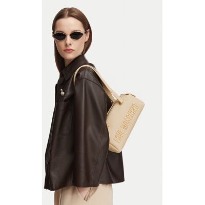 LOVE MOSCHINO Kabelka Bold Love JC4184PP1PKD0129 Krémová Ženy LOVE MOSCHINO Kabelka Bold Love JC4184PP1PKD0129 Krémová Ženy