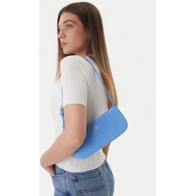 Tommy Jeans Kabelka Tjw Must Suede Shoulder Bag AW0AW18454 Modrá Ženy Tommy Jeans Kabelka Tjw Must Suede Shoulder Bag AW0AW18454 Modrá Ženy