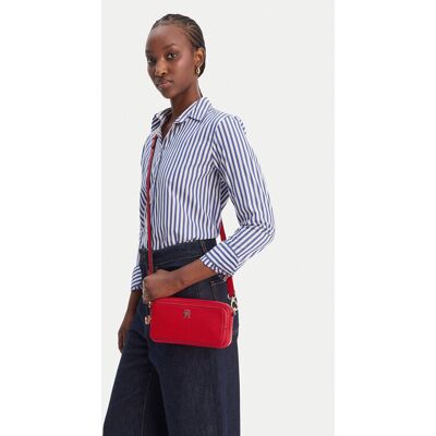 Tommy Hilfiger Kabelka Th Daily Camera Bag AW0AW18377 Červená Ženy Tommy Hilfiger Kabelka Th Daily Camera Bag AW0AW18377 Červená Ženy