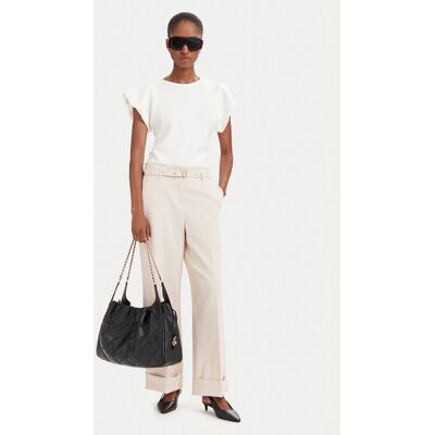 Tory Burch Kabelka Large Tote 182890 Čierna Ženy Tory Burch Kabelka Large Tote 182890 Čierna Ženy