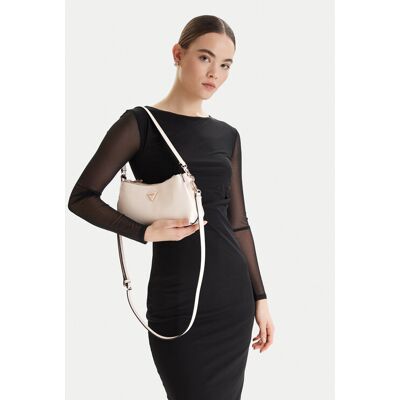 Guess Kabelka Noelle II Mini HWZG96 72730 Écru Ženy Guess Kabelka Noelle II Mini HWZG96 72730 Écru Ženy
