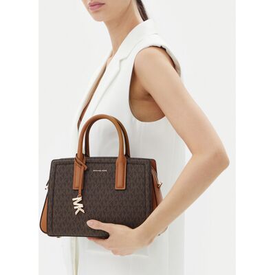 MICHAEL Michael Kors Kabelka Laila 30S5G9IS1B Hnedá Ženy MICHAEL Michael Kors Kabelka Laila 30S5G9IS1B Hnedá Ženy