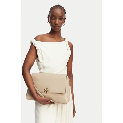 Tory Burch Kabelka Charlie 180727 Béžová Ženy Tory Burch Kabelka Charlie 180727 Béžová Ženy