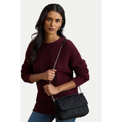 LAUREN RALPH LAUREN Kabelka 431P04319003 Čierna Ženy LAUREN RALPH LAUREN Kabelka 431P04319003 Čierna Ženy