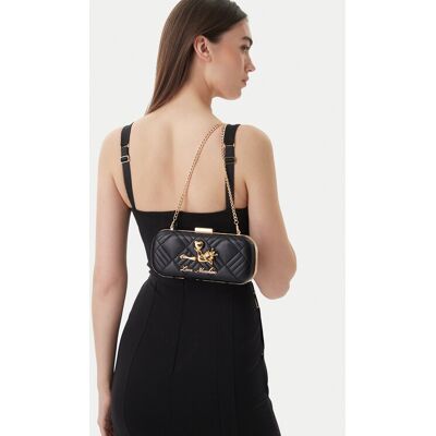 LOVE MOSCHINO Kabelka JC4270PP0OKH100C Čierna Ženy LOVE MOSCHINO Kabelka JC4270PP0OKH100C Čierna Ženy