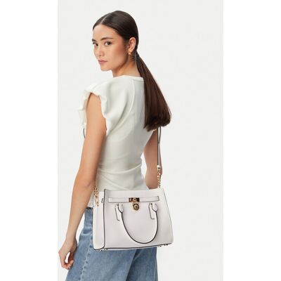MICHAEL Michael Kors Kabelka 30T6GNXS1L Biela Ženy MICHAEL Michael Kors Kabelka 30T6GNXS1L Biela Ženy