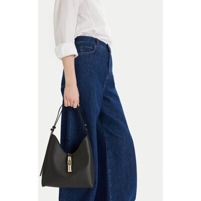 Furla Kabelka Goccia S WB01979 BX3353 KH O6000 Čierna Ženy Furla Kabelka Goccia S WB01979 BX3353 KH O6000 Čierna Ženy