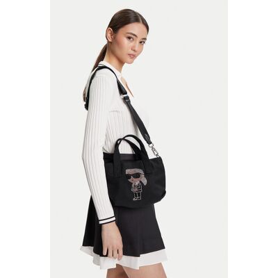 KARL LAGERFELD Kabelka A3W50023 Čierna Ženy KARL LAGERFELD Kabelka A3W50023 Čierna Ženy