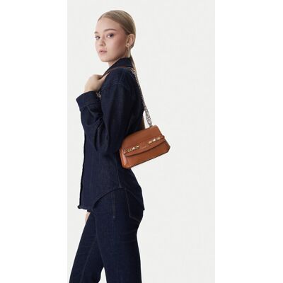 Guess Kabelka Melinda Mini HWKL99 33780 Hnedá Ženy Guess Kabelka Melinda Mini HWKL99 33780 Hnedá Ženy