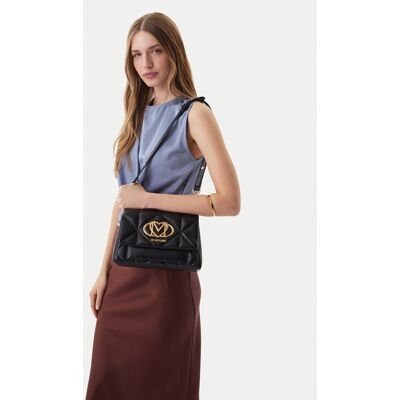 LOVE MOSCHINO Kabelka JC4259PP0OLC0000 Čierna Ženy LOVE MOSCHINO Kabelka JC4259PP0OLC0000 Čierna Ženy