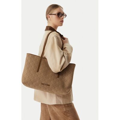 Calvin Klein Kabelka Emblem Aop Jacquard LV04F3750G Kaki Ženy Calvin Klein Kabelka Emblem Aop Jacquard LV04F3750G Kaki Ženy