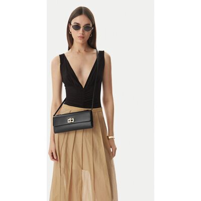 Furla Kabelka Clara WE00841 AX0733 CN O6000 Čierna Ženy Furla Kabelka Clara WE00841 AX0733 CN O6000 Čierna Ženy
