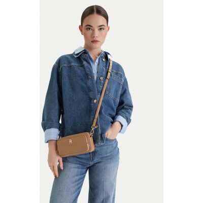 Tommy Hilfiger Kabelka Th Daily Camera Bag AW0AW18377 Hnedá Ženy Tommy Hilfiger Kabelka Th Daily Camera Bag AW0AW18377 Hnedá Ženy