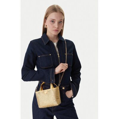 Guess Kabelka Tasmin Mini HWRG99 31750 Zlatá Ženy Guess Kabelka Tasmin Mini HWRG99 31750 Zlatá Ženy
