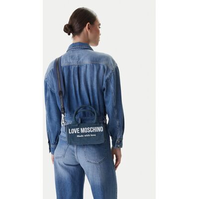 LOVE MOSCHINO Kabelka JC4061PP1OLG170A Modrá Ženy LOVE MOSCHINO Kabelka JC4061PP1OLG170A Modrá Ženy