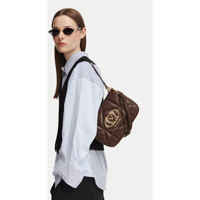 LOVE MOSCHINO Kabelka JC4031PP1PLC0300 Hnedá Ženy LOVE MOSCHINO Kabelka JC4031PP1PLC0300 Hnedá Ženy