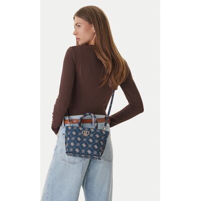 Guess Kabelka Emelie Logo Mini HWGP99 28750 Tmavomodrá Ženy Guess Kabelka Emelie Logo Mini HWGP99 28750 Tmavomodrá Ženy