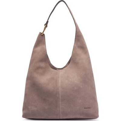Calvin Klein Kabelka Slouchy Suedelarge Shoulder Bag LV04F3690G Hnedá Ženy Calvin Klein Kabelka Slouchy Suedelarge Shoulder Bag LV04F3690G Hnedá Ženy