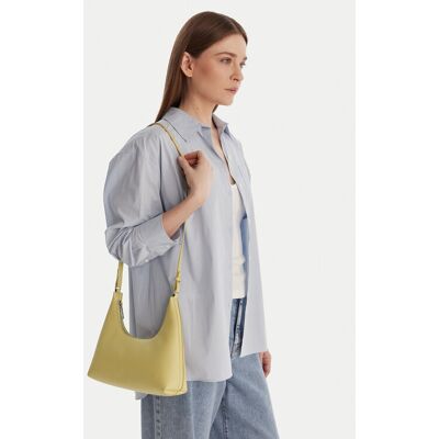 Calvin Klein Kabelka Foil Logo Conv Shoulder Bag LV04F3272G Žltá Ženy Calvin Klein Kabelka Foil Logo Conv Shoulder Bag LV04F3272G Žltá Ženy