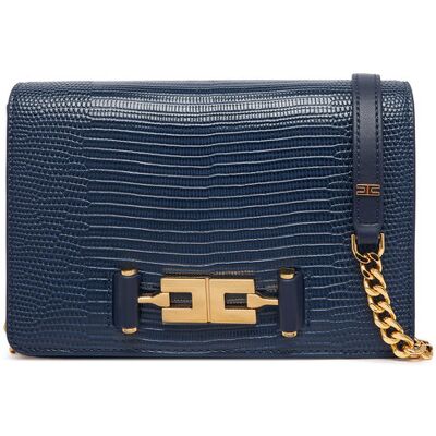 Elisabetta Franchi Kabelka BS-09A-66E2-V300 Tmavomodrá Ženy Elisabetta Franchi Kabelka BS-09A-66E2-V300 Tmavomodrá Ženy