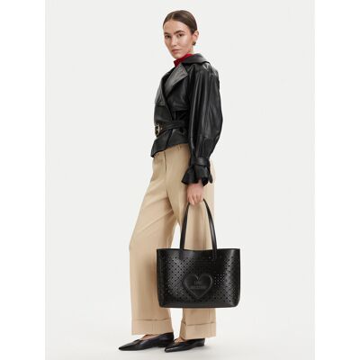 LOVE MOSCHINO Kabelka JC4289PP0OKK0000 Čierna Ženy LOVE MOSCHINO Kabelka JC4289PP0OKK0000 Čierna Ženy