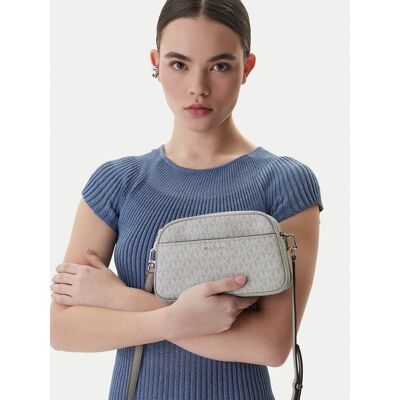 MICHAEL Michael Kors Kabelka 32F5SJ6C5V Sivá Ženy MICHAEL Michael Kors Kabelka 32F5SJ6C5V Sivá Ženy