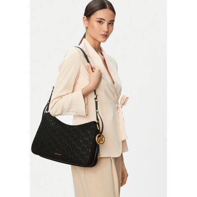 MICHAEL Michael Kors Kabelka 30T6AY5L2U Čierna Ženy MICHAEL Michael Kors Kabelka 30T6AY5L2U Čierna Ženy