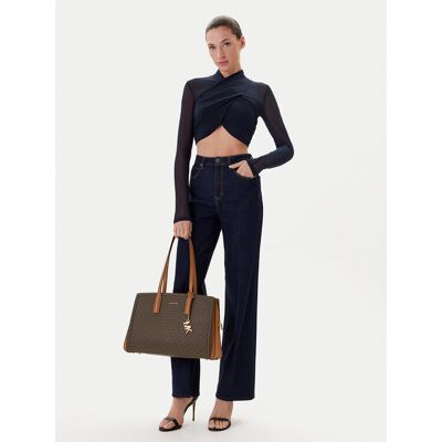 MICHAEL Michael Kors Kabelka Laila 30S5G9IT2B Hnedá Ženy MICHAEL Michael Kors Kabelka Laila 30S5G9IT2B Hnedá Ženy