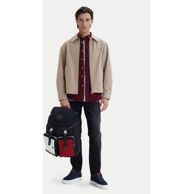 Tommy Hilfiger Ruksak Th Casual Flag Backpack AM0AM14143 Tmavomodrá Muži Tommy Hilfiger Ruksak Th Casual Flag Backpack AM0AM14143 Tmavomodrá Muži