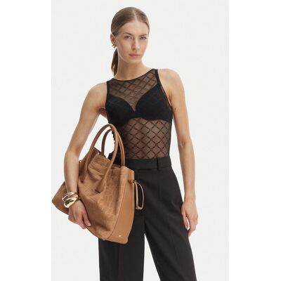 Elisabetta Franchi Kabelka BS-19H-61E2-V890 Béžová Ženy Elisabetta Franchi Kabelka BS-19H-61E2-V890 Béžová Ženy
