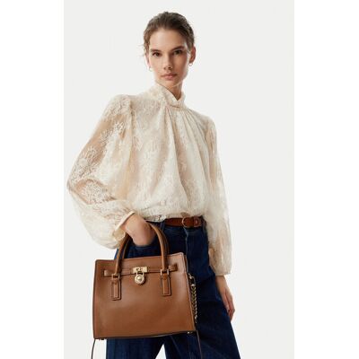 MICHAEL Michael Kors Kabelka 30T6GNXS1L Hnedá Ženy MICHAEL Michael Kors Kabelka 30T6GNXS1L Hnedá Ženy