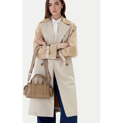 Calvin Klein Kabelka Webbing Strap Pocket Bag LV04F3291G Béžová Ženy Calvin Klein Kabelka Webbing Strap Pocket Bag LV04F3291G Béžová Ženy