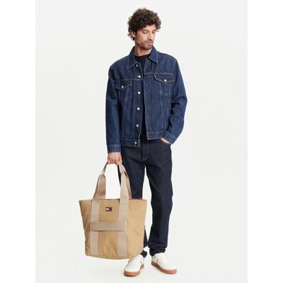Tommy Jeans Taška Retro Cool Tote AM0AM13278 Béžová Muži Tommy Jeans Taška Retro Cool Tote AM0AM13278 Béžová Muži