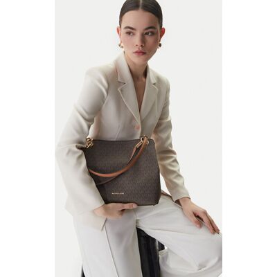 MICHAEL Michael Kors Kabelka Kensington 30F3G8KT7B Hnedá Ženy MICHAEL Michael Kors Kabelka Kensington 30F3G8KT7B Hnedá Ženy