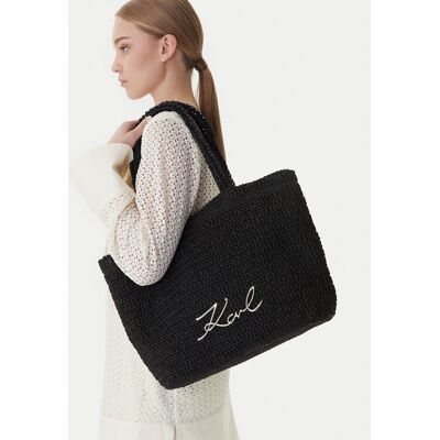 KARL LAGERFELD Kabelka B1W46079 Čierna Ženy KARL LAGERFELD Kabelka B1W46079 Čierna Ženy
