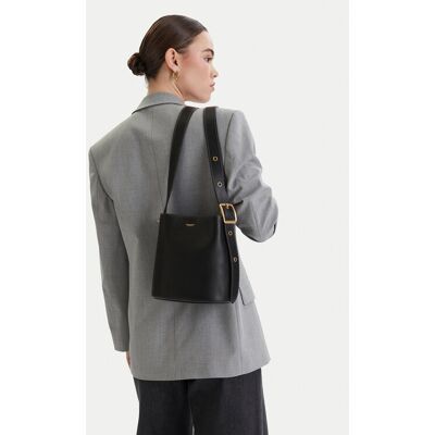 Coach Kabelka Bleecker Bucket Bag 21 CCX07 Čierna Ženy Coach Kabelka Bleecker Bucket Bag 21 CCX07 Čierna Ženy